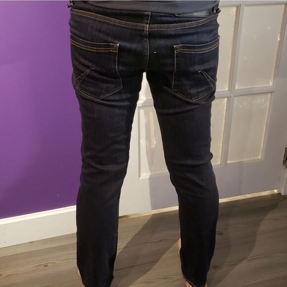 Italian John Galliano jeans Dark Wash Jeans 31 made in Italy - Picture 16 of 16